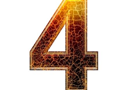 התאמה נומרולוגית למספרי 4