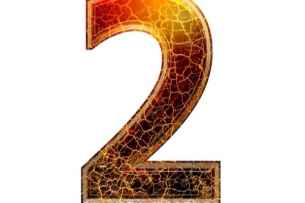 התאמה נומרולוגית למספרי 2